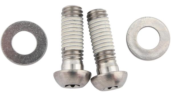 SRAM Bremssattel Befestigungs-Set  1 1/8" silber