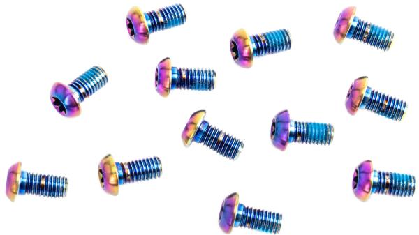 SRAM Schrauben-Set  1 1/8" bunt