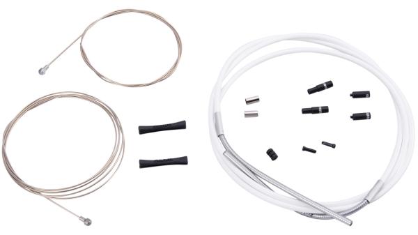 SRAM SlickWire   wei&szlig;, silber