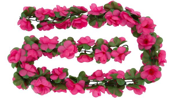 Basil Blumengirlande  XXL rosa, gr&uuml;n