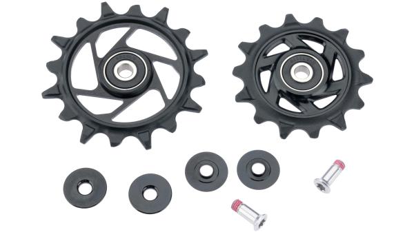 SRAM Schaltrollen-Set  17 mm schwarz