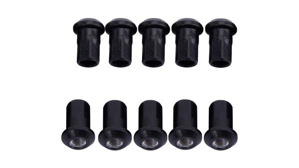 Fulcrum Speichennippel  17 mm schwarz