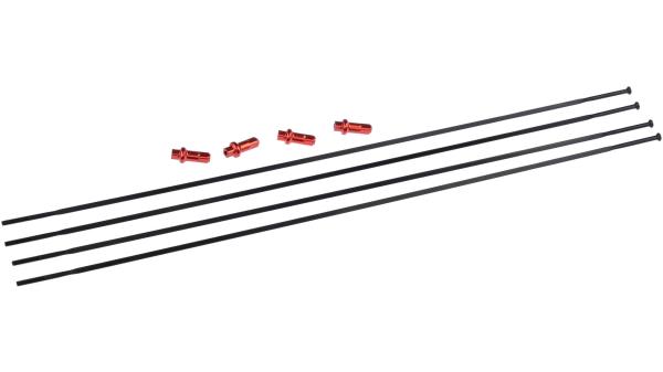 Fulcrum Speichensatz  XL schwarz