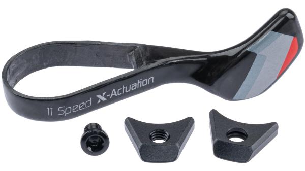 SRAM Daumenschalthebel  17 mm schwarz, silber