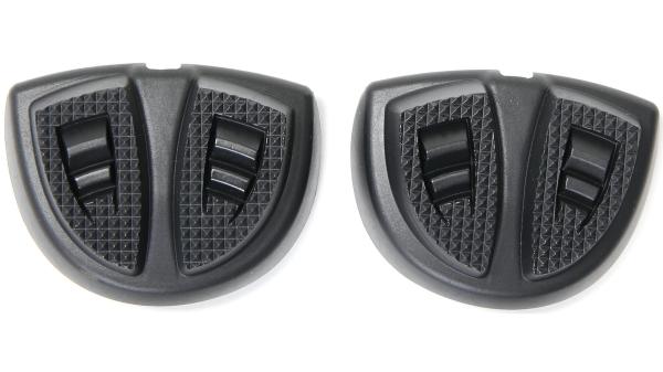 fi'zi:k Fersengummi Unisex L schwarz