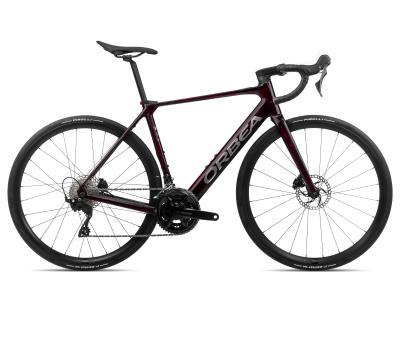 Orbea GAIN M30 XL Wine Red Carbon View - Titanium (Gloss) Produktbild 1