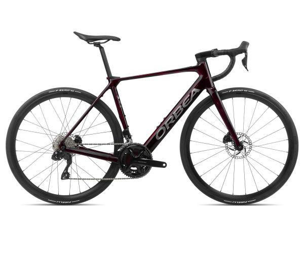 Orbea GAIN M30i XXL Wine Red Carbon View - Titanium (Gloss)