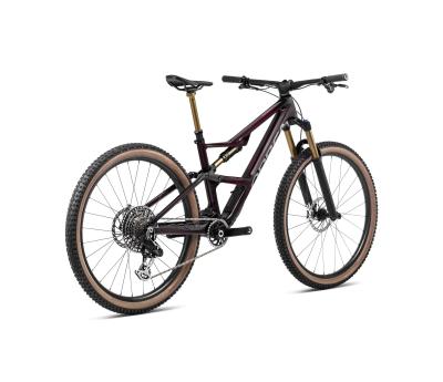 Orbea OCCAM LT M-TEAM S Wine Red Carbon View - Titanium (Gloss) Produktbild 5