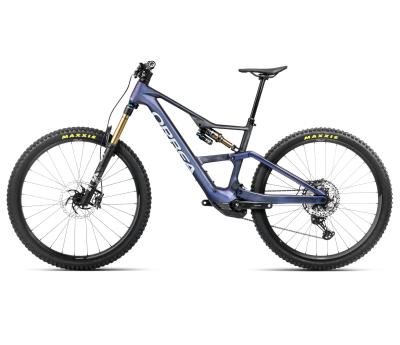 Orbea RISE LT M10 420W M Tanzanite Carbon View - Carbon Raw (Matt) Produktbild 5