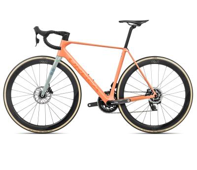 Orbea ORCA M21eLTD PWR 51 Orange Cloud (Matt) - Stone Blue (Matt-Gloss) Produktbild 1