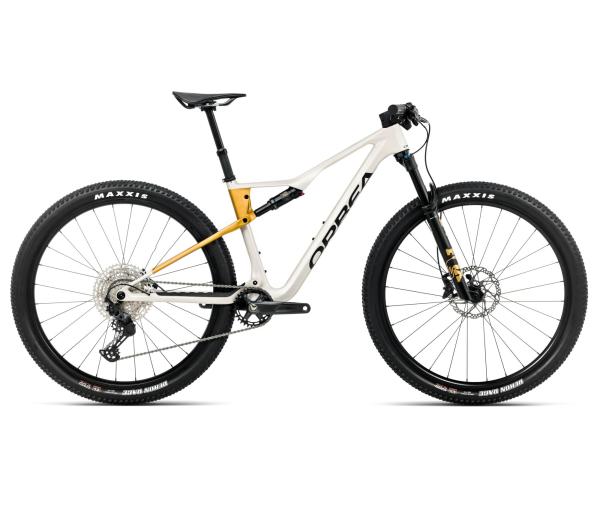 Orbea OIZ M30 M Ivory White (Gloss) - Bumblebee Yellow (Matt)