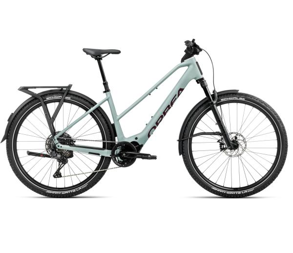 Orbea KEMEN ADV 10 MID L Blue Stone (Matt) - Burgundy (Gloss)