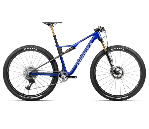 Orbea OIZ M-TEAM FACTORY L Cobalt Blue (Gloss) - Carbon Raw (Matt)