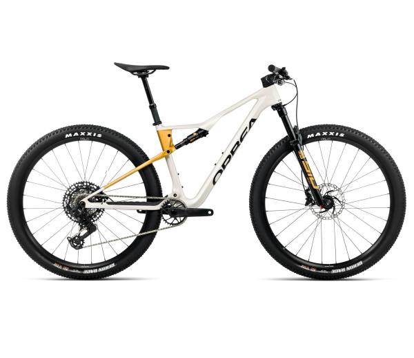 Orbea OIZ M21 S Ivory White (Gloss) - Bumblebee Yellow (Matt)