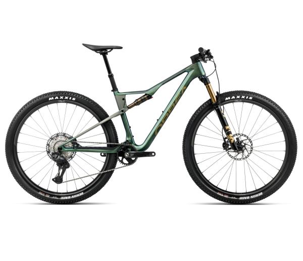 Orbea OIZ M10 XL Seaweed Carbon View (Gloss) - Spaceship Green (Matt)