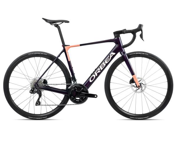 Orbea GAIN M30i L Fantasy Purple Carbon View (Gloss) - Orange Cloud (Matt)