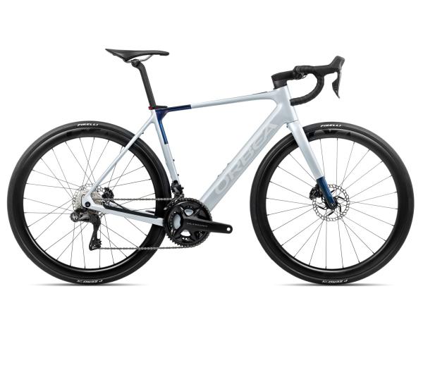 Orbea GAIN M20i XS Halo Silver (Matt) - Blue Carbon View (Gloss)