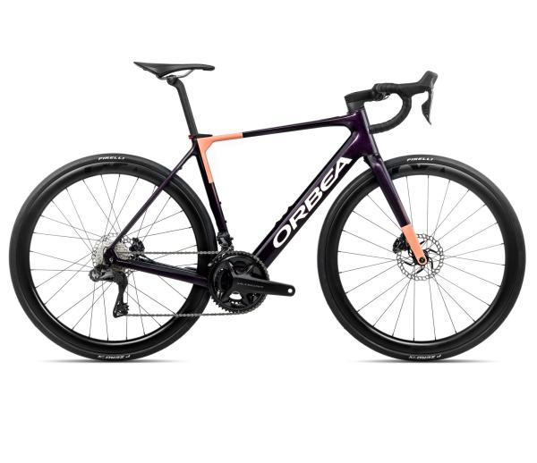 Orbea GAIN M20i L Fantasy Purple Carbon View (Gloss) - Orange Cloud (Matt)