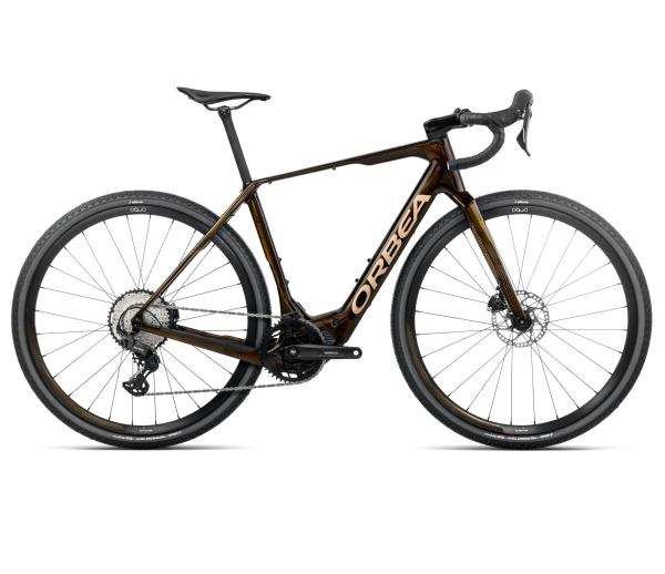 Orbea DENNA M30 L Caramel Carbon View - Golden Sand (Gloss)