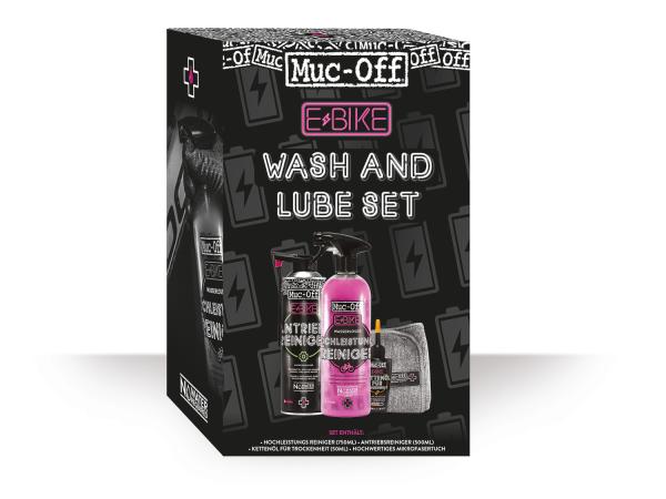 Muc Off eBike Wash & Lube Kit  nos black