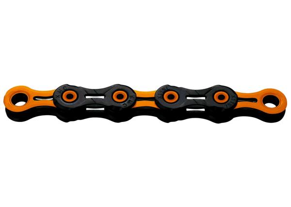 KMC X-11 SL DLC Super Light 118-Glieder 11-fach - schwarz/orange