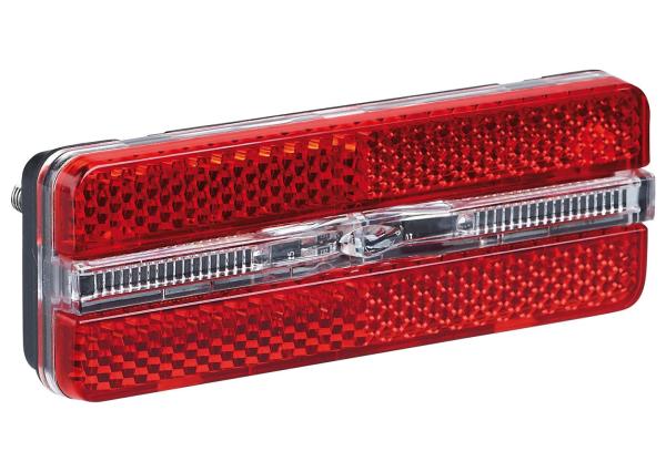 B&uuml;chel dynamogest&uuml;tztes LED-Gep&auml;cktr&auml;ger-R&uuml;cklicht Sunset Strip mit Standlicht