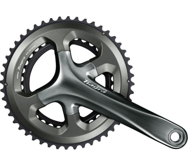 SHIMANO Kurbelgarnitur TIAGRA FC-4700 10-fach 170 mm 48-34 Z&auml;hne Grau