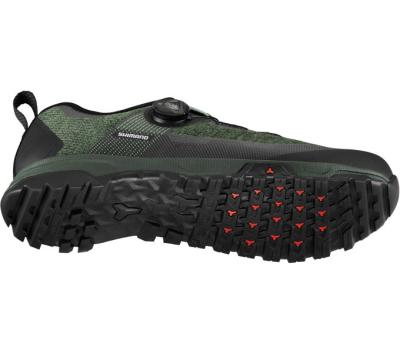 SHIMANO SHIMANO Fahrradschuhe ET701 Herren/Damen MTB FLATPEDAL Gr&ouml;&szlig;e 41 Gr&uuml;n Produktbild 3