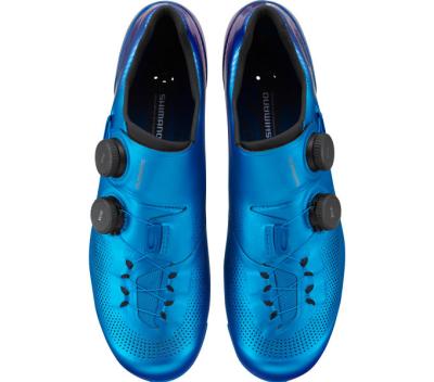 SHIMANO SHIMANO Fahrradschuhe RC903 Damen/Herren Road SPD-SL Gr&ouml;&szlig;e 46 breit Blau Produktbild 1
