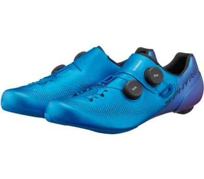 SHIMANO SHIMANO Fahrradschuhe RC903 Damen/Herren Road SPD-SL Gr&ouml;&szlig;e 45 Blau Produktbild 4