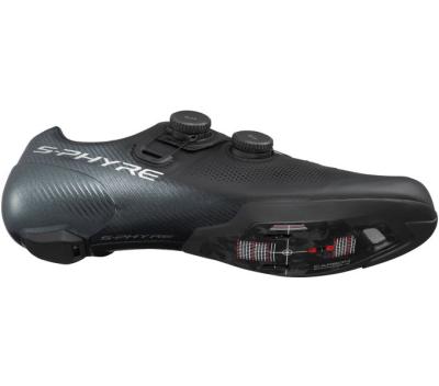 SHIMANO SHIMANO Fahrradschuhe RC903 Damen/Herren Road SPD-SL Gr&ouml;&szlig;e 47 breit Schwarz Produktbild 3