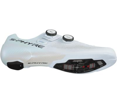 SHIMANO SHIMANO Fahrradschuhe RC903 Damen/Herren Road SPD-SL Gr&ouml;&szlig;e 44 breit Wei&szlig; Produktbild 3