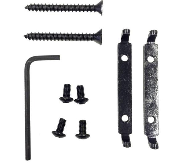 Feedback Sports BEFESTIGUNGSKIT VELO 2D/WALL RACK SCHWARZ/SILBER