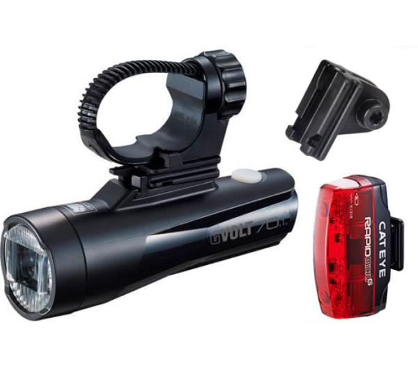 CATEYE CATEYE Beleuchtungskit GVolt 70.1 Kit HL-EL552GRC Rapid Micro G TL-LD620G