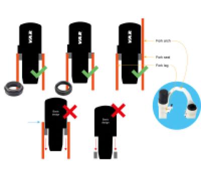 VAR Gabeldichtungsmontagewerkzeug FH-92406 38 mm Produktbild 4