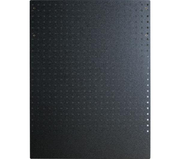 VAR Werkzeuglochwand MO-52232 f&uuml;r Eckschrank 1052 x 800 x 24 mm Granitschwarz