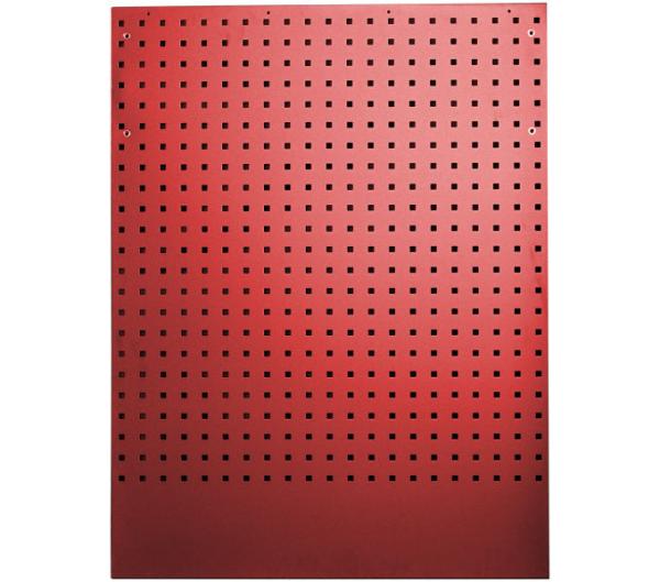 VAR Werkzeuglochwand MO-52236 f&uuml;r Eckschrank 1052 x 800 x 24 mm Rot