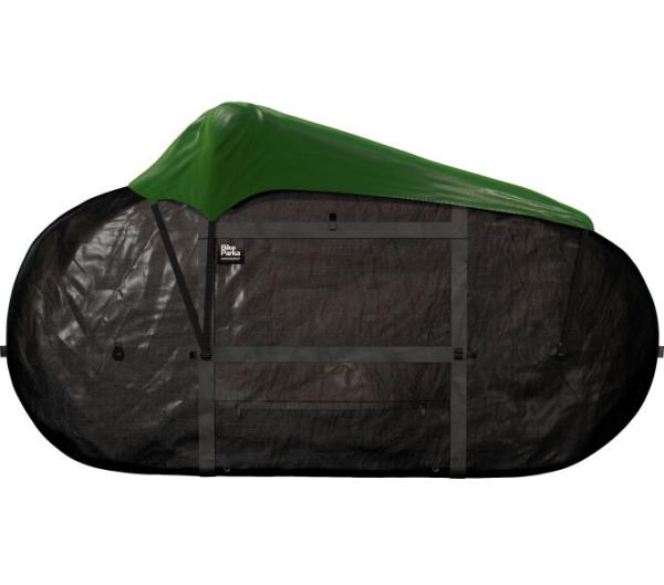 BikeParka BikeParka Fahrradabdeckung BIKE HOOD Green