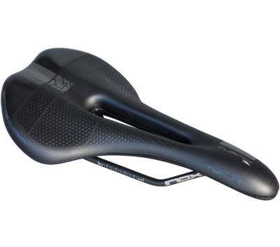 PRO Fahrradsattel Turnix Gel 152 mm Schwarz Edelstahl Gestell Produktbild 1