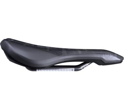PRO Fahrradsattel MSN 1.3 Enduro 142 mm Schwarz Edelstahl Gestell Produktbild 2