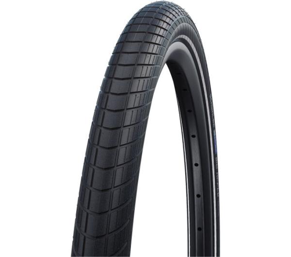 Schwalbe SCHWALBE DRAHTREIFEN BIG APPLE   60-622 Schwarz/Reflex