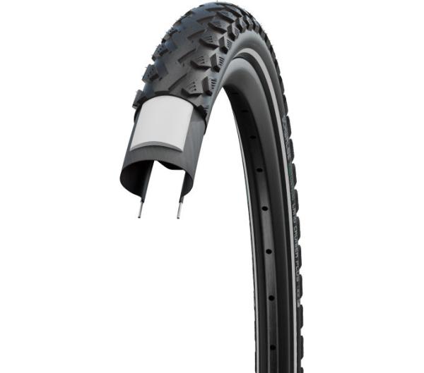 Schwalbe SCHWALBE DRAHTREIFEN LAND CRUISER PLUS    42-622 Schwarz/Reflex
