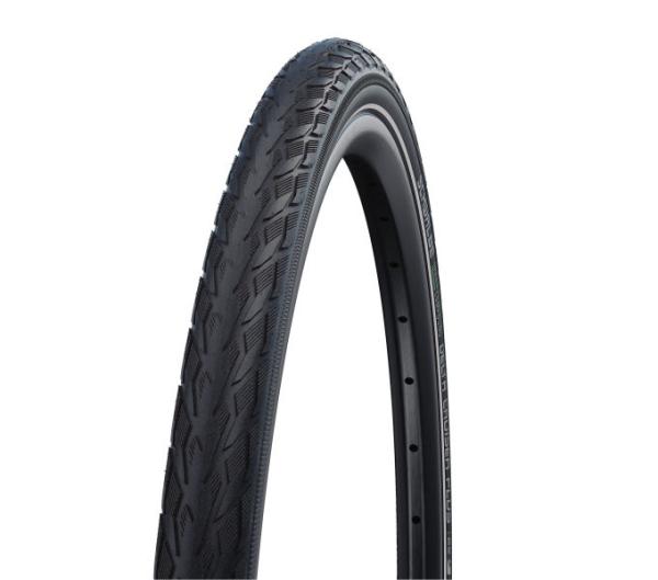 Schwalbe SCHWALBE DRAHTREIFEN DELTA CRUISER PLUS    37-590 Schwarz/Reflex