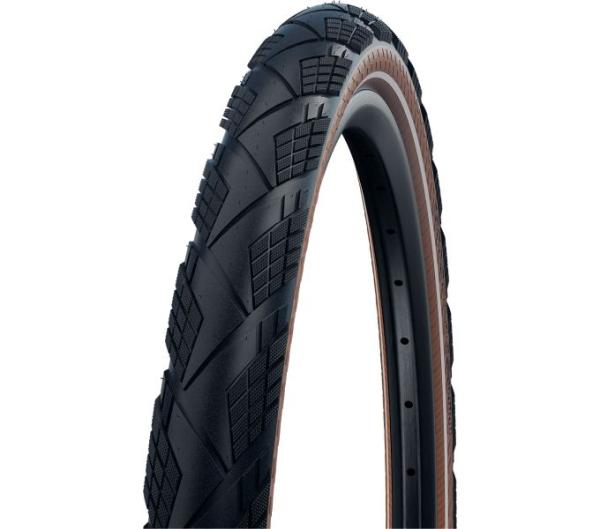 Schwalbe SCHWALBE FALTREIFEN MARATHON EFFICIENCY  V-Guard Super Race 60-584 Schwarz/Trans