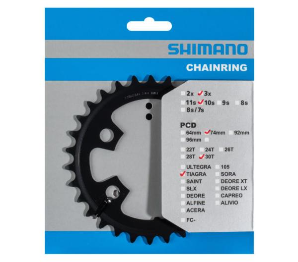 SHIMANO Kettenblatt TIAGRA FC-4703 30 Z&auml;hne Schwarz