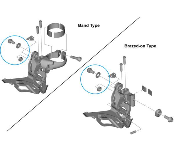 SHIMANO Zugklemmschraube FD-R3030