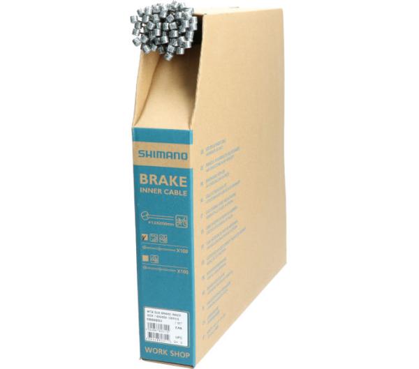SHIMANO 100 St&uuml;ck. Bremszug MTB Edelstahl