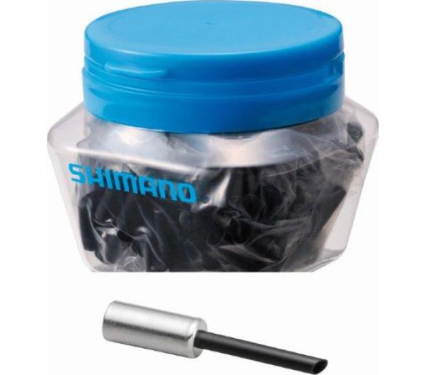 SHIMANO 100 St&uuml;ck. Endkappe Bremszug 5 mm BC-R680