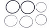 SRAM Stealth Ring-Set  S schwarz