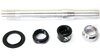 SRAM Achse  S schwarz, silber